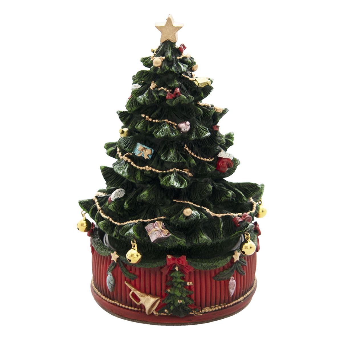 Music box CHRISTMAS TREE Clayre & Eef 6PR4738 Almara Shop