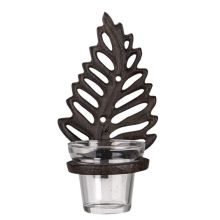 Clayre & Eef – Nástěnný svícen na čajovou svíčku LEAF