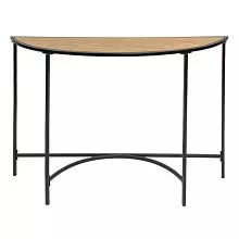 Konzolový stolek dřevo a kov 120*31*81 cm