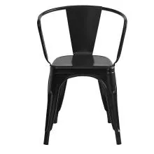 Kovová židle 52x58x79 cm