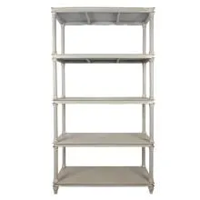 Dřevěný regál 110x40x210 cm