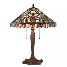 Stolní lampa Tiffany Ø 47x60 cm E27/max 2x60W