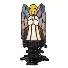 Dekorativní stolní lampa Tiffany ANGEL Ø 14*21 cm E14/max 1*25W