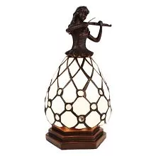Dekorativní stolní lampa Tiffany WOMAN 12*12*25 cm E14/max 1*25W