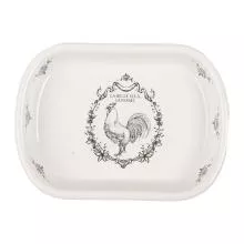 Keramická mýdlenka DIVINE FRENCH ROOSTER 13x10x3 cm