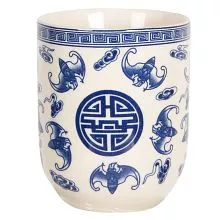 Porcelánový kalíšek na čaj Ø 6*8 cm / 0,1L