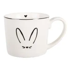 Porcelánový hrnek RABBIT 12x8x7 cm / 275 ml
