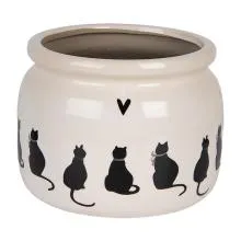 Keramický květináč PAWS & WHISKERS Ø 20x15 cm