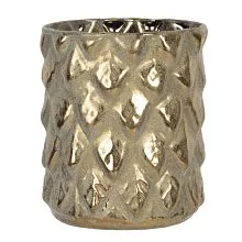 Sklenička na čajovou svíčku Ø 6*9 cm