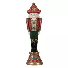 Dekorativní figurka Louskáčka 10*10*36 cm