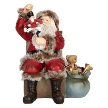 Dekorativní figurka Santa Clause 16x13x19 cm