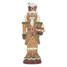 Dekorativní figurka Louskáčka s LED osvětlením 13x10x31 cm / 3xAAA