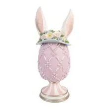 Dekorativní vajíčko na podstavci Ø 13x30 cm