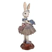 Dekorativní figurka králičí holky 15x14x35 cm