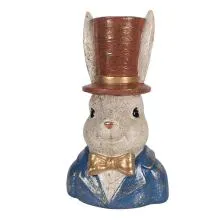 Dekorativní figurka králíka 17x13x29 cm