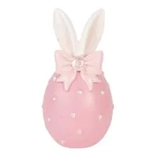 Dekorativní vajíčko PINK Ø 6x12 cm