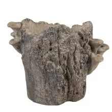 Cementový květináč MUSHROOMS 20x18x18 cm