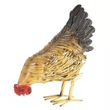 Dekorativní figurka slepice 36*15*37 cm