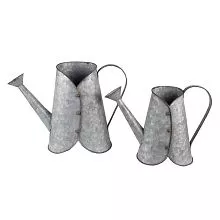 Sada dvou dekorativních kropicích konví 40x16x29 / 32x14x24 cm
