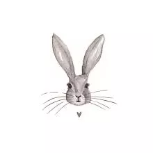 Papírové ubrousky RABBIT (20 kusů v balení) 33x33 cm