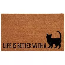 Kokosová rohožka CAT LOVERS 75*45 cm