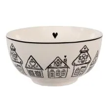 Porcelánová miska GINGERBREAD BLISS Ø 14x7 cm / 500 ml