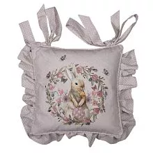 Potah na sedák HAPPY BUNNY 40*40 cm