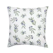 Povlak na polštář OLIVE GARDEN BLUE 40*40 cm